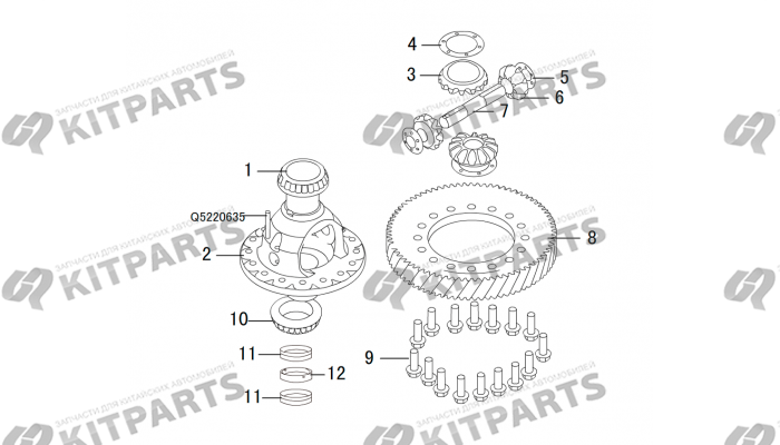 Дифференциал Haval H6