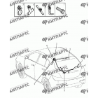 Жгут проводов задний (хетчбэк)